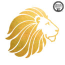 alpha delta pi temporary tattoo for sorority, mascot lion